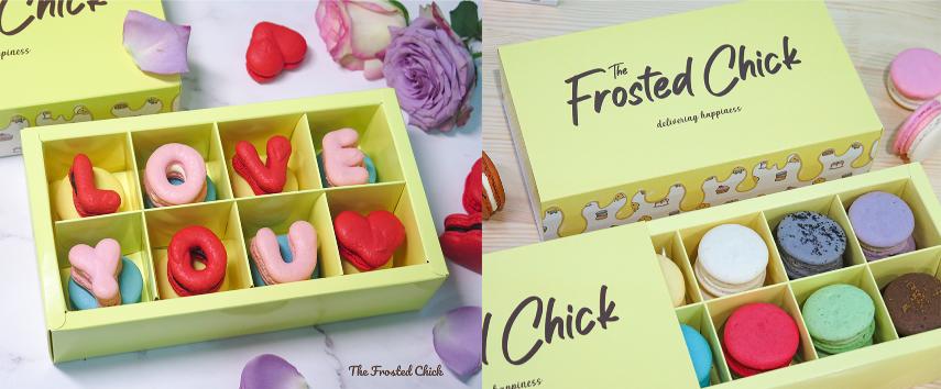 macaron dessert gift box